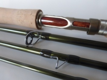 A&M 9 ft #6 TSFR Combi Set G6 Gunsmoke Fly Reel